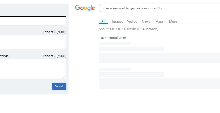 Meta Function in Serpok