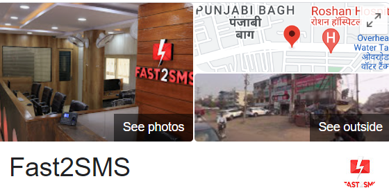 IMAGES AND LOCATION SECTION OF GOOGLE MY BUSINESS PROFILE