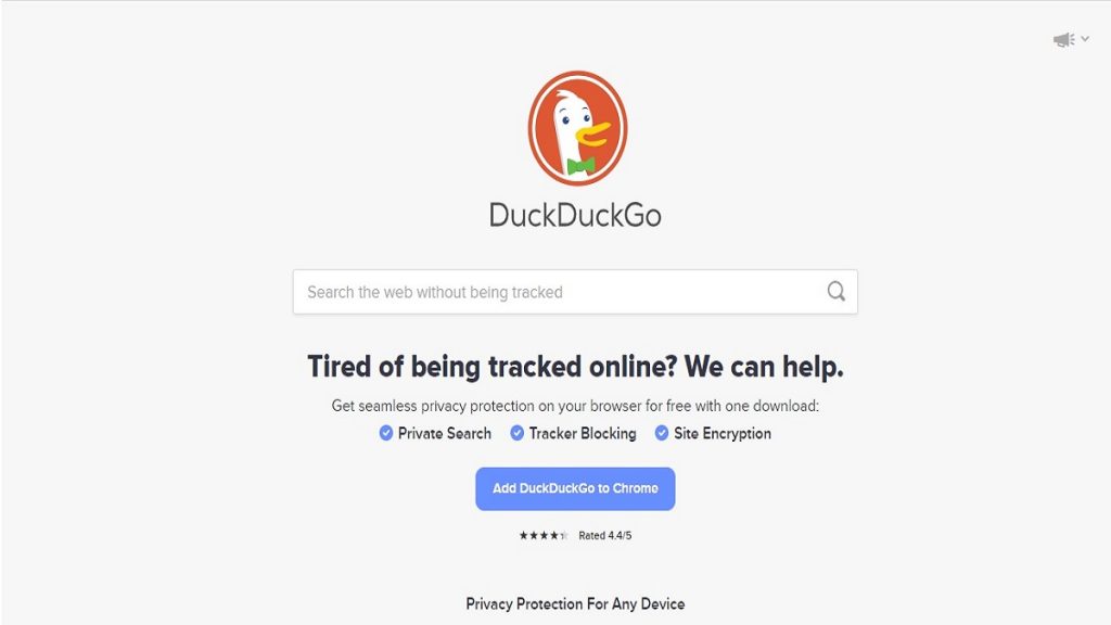 duckduckgo search engine