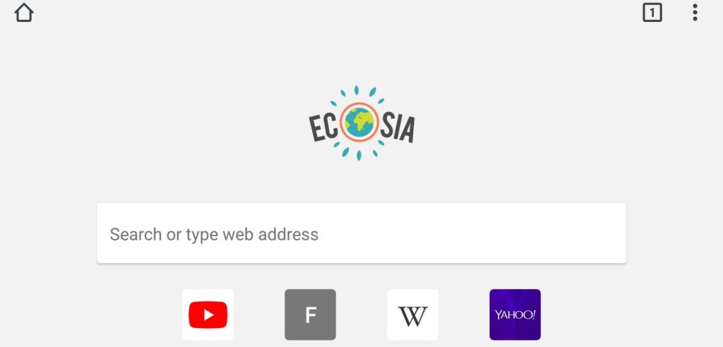 ecosia search engine