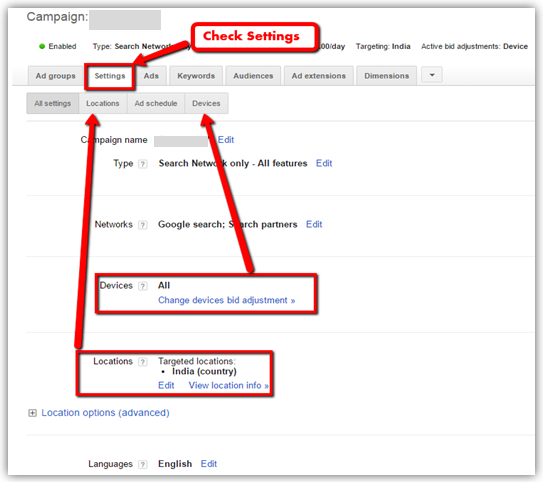 CAMPAIGN SETTINGS FOR GOOGLE DISPLAY NETWORK 