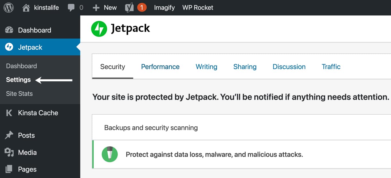 JETPACK WORDPRESS PLUGIN