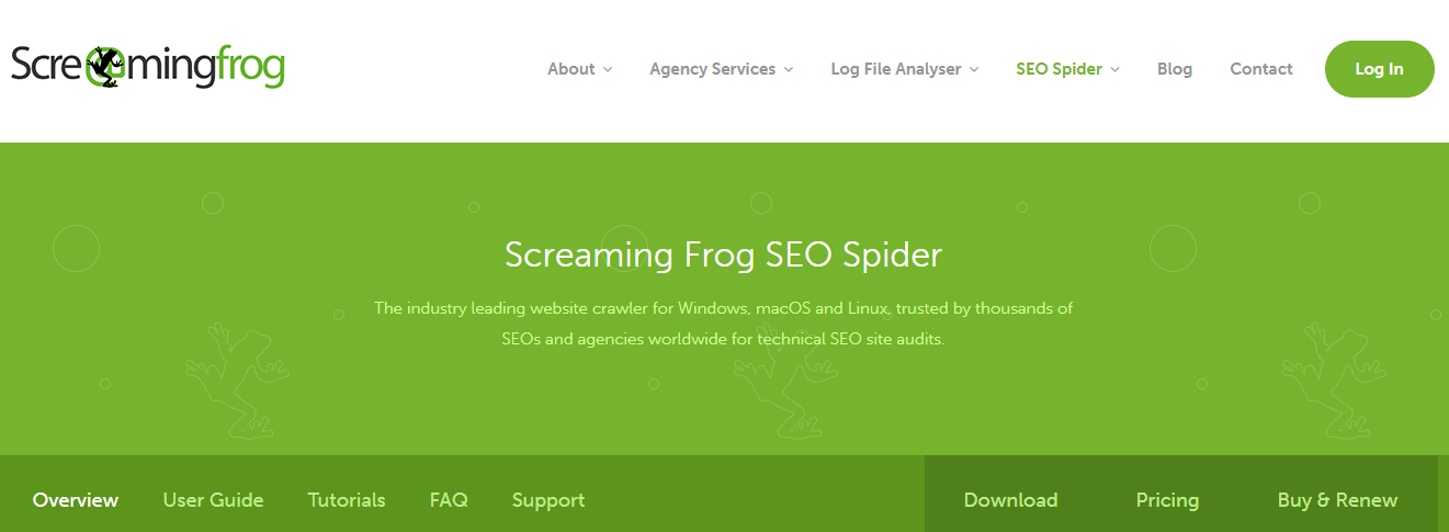 screaming frog