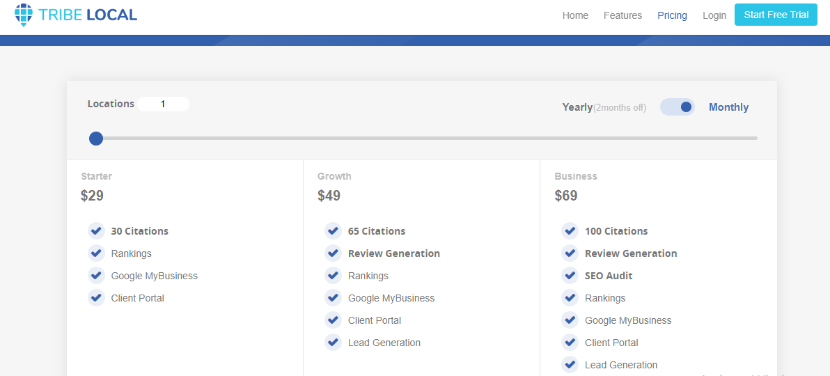 Tribelocal review management tool