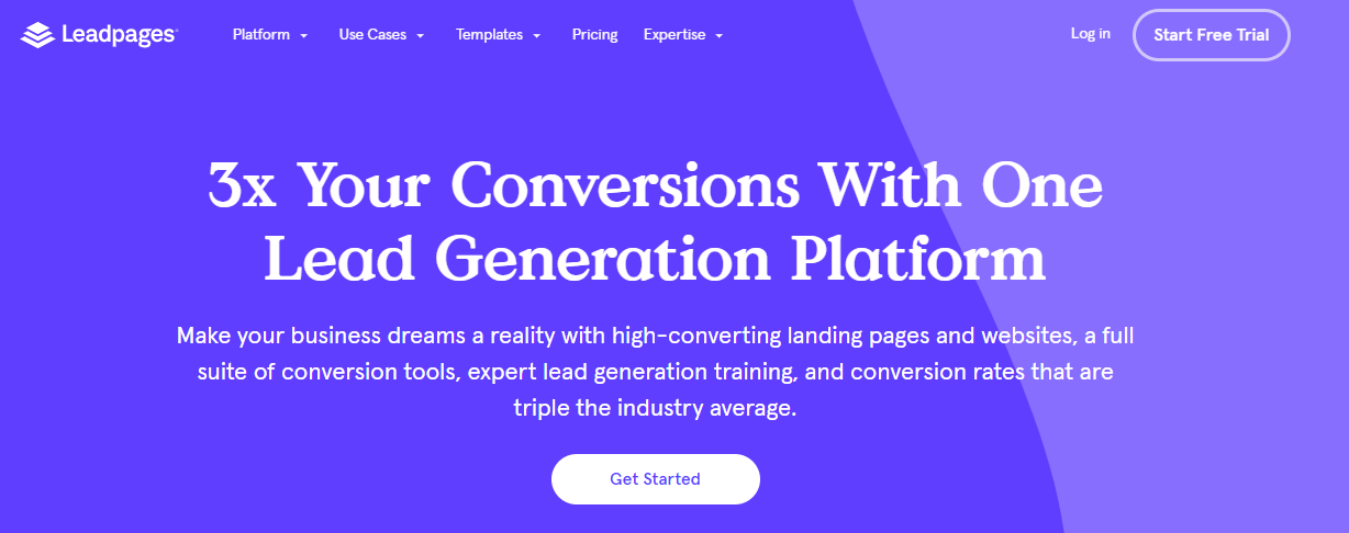 leadpages landing page optimization tool